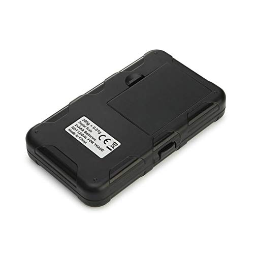 0.01g Caja de Herramientas de Alta precisión Balanza de joyería Mini Balanza electrónica portátil Plataforma de pesaje de Laboratorio con Peso estándar, Balanza de Bolsillo Inteligente (Size
