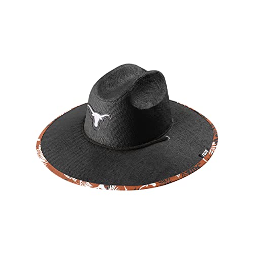 Image of FOCO Texas Longhorns NCAA Team Color Straw Hat