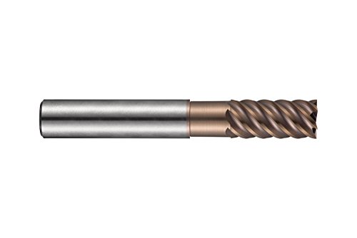 Image of Dormer S52514.0 Shank Finishing End Mill, TiSiN Coating, HM, 14 mm Head Diameter, 30 mm Flute Length, 90 mm Full Length