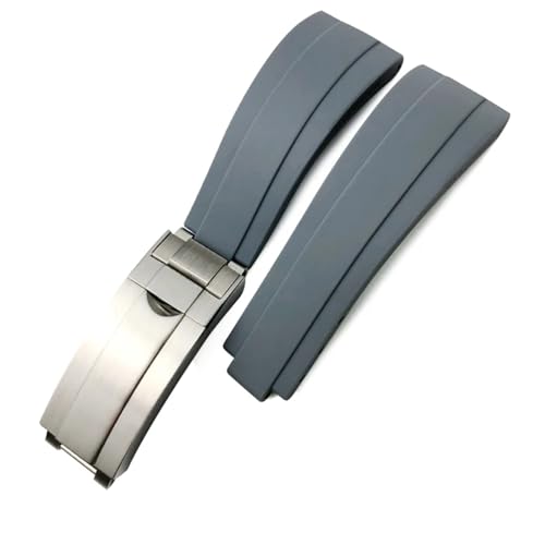 Bracelet montre caoutchouc 20mm pour remplacer un bracelet acier lourd ou cuir usé