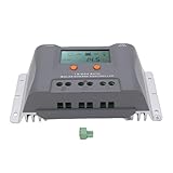Greensen Regolatore di Carica Solare 40A con Tecnologia MPPT, Riconoscimento Automatico 12V 24V per Pannelli Solari da 720W 1440W, con Porte USB e Supporto Comunicazione 485
