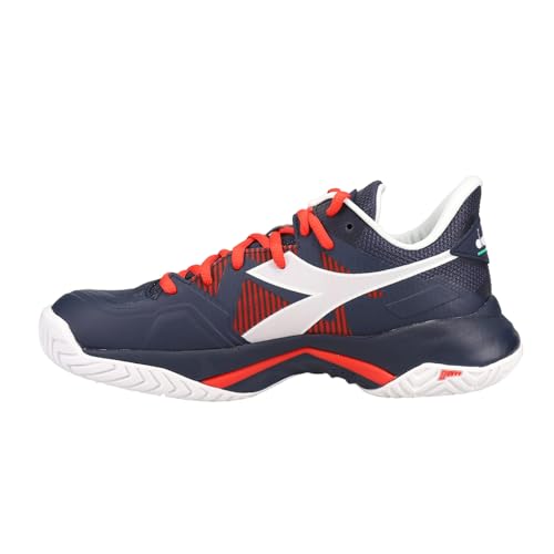 Image of Diadora Mens B.Icon 2 Ag Tennis Sneakers Shoes - Red, Yellow
