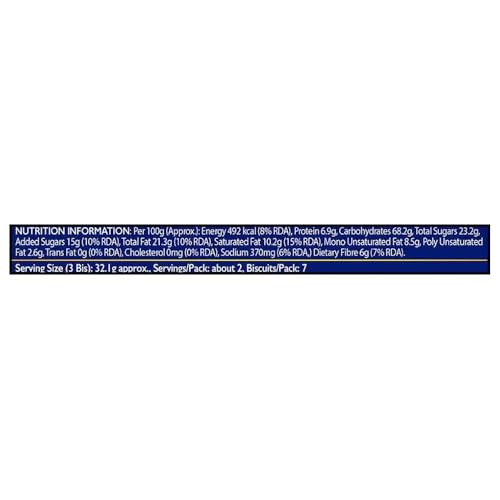 Image of MCVITIES Hobnob Choco-chip Oat Cookies 75 gm Pack