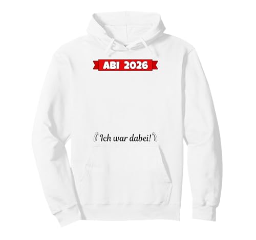 Abi 2026 Gästebuch Abitur Gymnasium Abschluss bestanden Pullover Hoodie