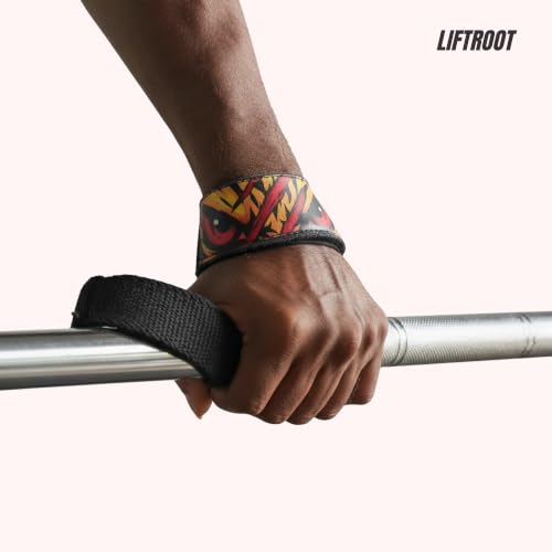 Image of Weight Lifting Straps for Gym Men & Women - Heavy Duty Wrist Support Straps for Deadlifts, Powerlifting & Strength Training
