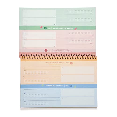 jandaia, Agenda Fitness Planner Permanente De Boas Vibracoes, 71675-77