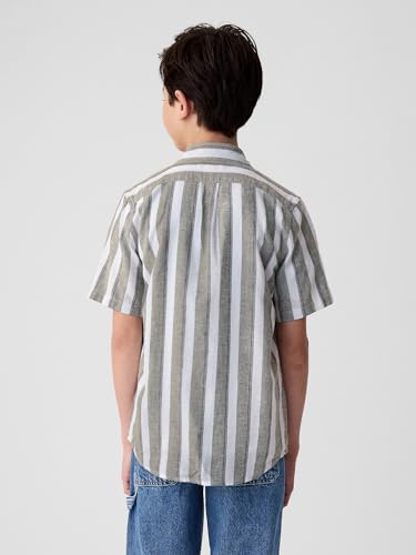 GAP Boys' Ss Linen Top2