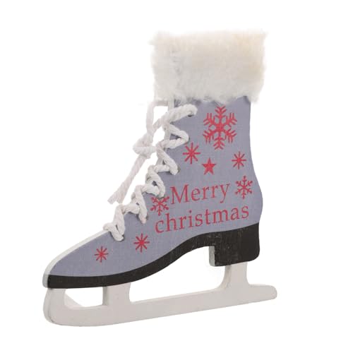 BESPORTBLE Skates Christmas Ornaments Blue Shoe Decorations for Holiday Trees and Decorative Pieces