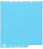 BIQU CryoGrip Pro Frostbite Cold Build Plate for Snap-Maker U1 3D Printer, Spring Steel Sheet, 276X301mm, Room Temperature Printing, Double-Sided