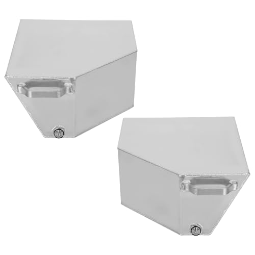 Aluminum Boat Flotation Pods Marine-Grade Alloy Transom Float Pods for 14-16 Jon Boats & Aluminum Vessels