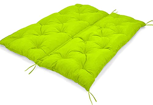 Coussin de balançoire de jardin avec auvent pour vos moments de détente sur le banc