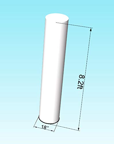 Sayok Inflatable Pillar Decoration(8.2Ft, 1Pc) Inflatable Tube Column With Air Blower And Remote Controller For Wedding, Advertising, Party, Stage, Event, Rental Business, Exhibition, Park #TOP1