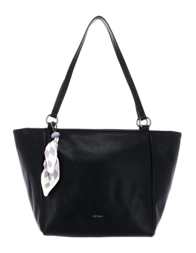 Sac shopper Picard Essenza noir spacieux pour ranger facilement toutes vos affaires