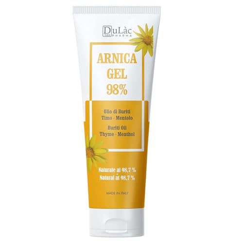 DuLàc, Gel con Árnica 98% con Aceite de Buriti, Tomillo y Mentol, para Masajear los Músculos y...