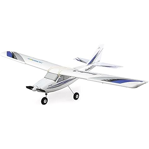 HobbyZone RC Airplane Apprentice S 2 1.2m RTF Basic (Battery and Charger Not Included) with Safe, HBZ310001, White Cover