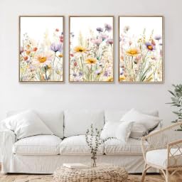 Affiches botaniques pour une décoration de salon scandinave