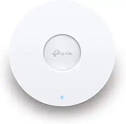 TP-Link ACCESS POINT WI-FI 6 MONTAVEL EM TETO DUAL BAND AX5400 EAP670 SMB, Cor: Branco