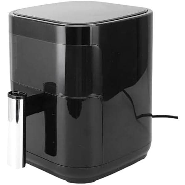 FILFEEL Frytownica Kuchenna z Okienkiem – Kompaktowa Frytkownica Cyfrowa 8 Cali, 1200 W, Precyzyjna Kontrola Temperatury 5°F, Kosz z powłoką nieprzywierającą, Który Można myć W Zmywarce, Okienko