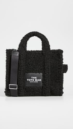 Marc Jacobs Women's The Teddy Small Tote, Black, One Size : Amazon