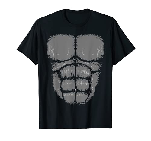 Funny Gorilla Chest TShirt, Gorilla Costume Shirt