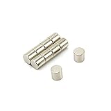 Samarium - Kobaltmagnet Für Motoren, Elektromotoren, Turbomaschinen und Sensoren - 10mm Durchmesser x 10mm Dick - 2,6kg Ziehen - Pack von 4