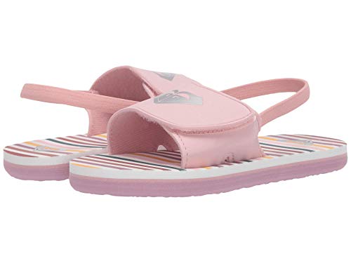 Image of Roxy Girl's TW Finn Sling Back Flip Flop Sandal Sandal, NAVY DREAM, 7 M M US Toddler