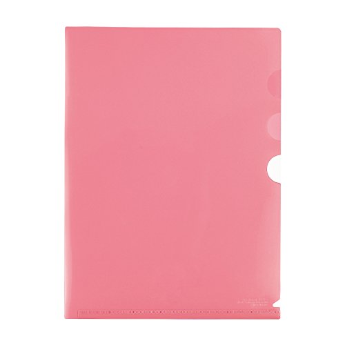 Amazon | プラス クリアホルダー 仕切リ付 3ポケット A4 ピンク 88-234