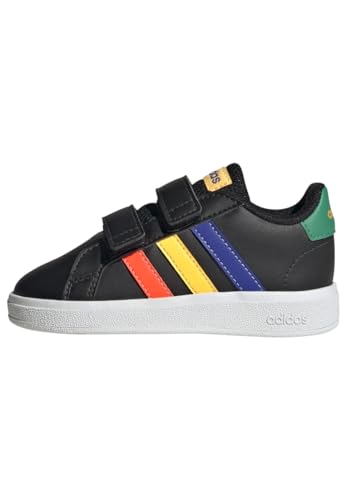 adidas Unisex Baby Grand Court Lifestyle Hook and Loop Shoes,...
