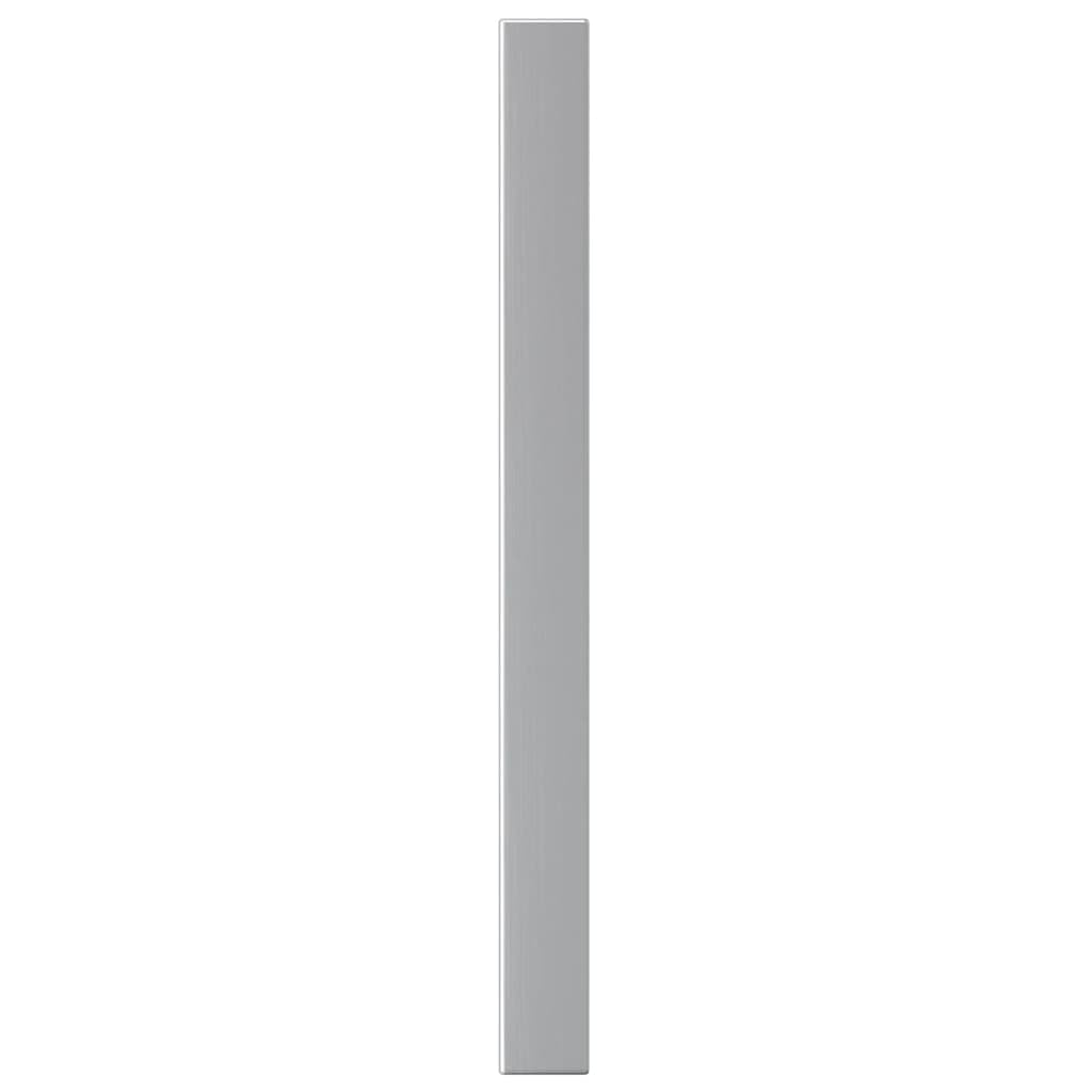 Tiradores de muebles de acero inoxidable cepillado, 20 unidades, 128 mm de distancia entre orificios, para armario, cajón, cocina, cuarto de baño, armario, aparador, aparador