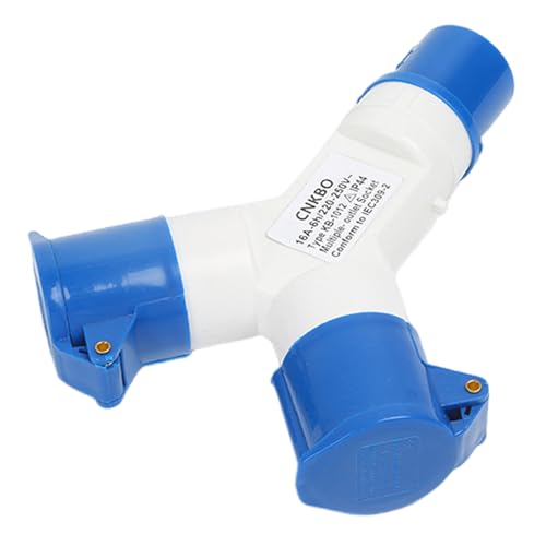 Adaptateur de branchement électrique double prise pour le confort en camping-car et caravane