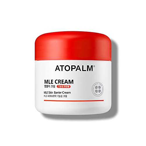 ATOPALM MLE Cream(2.2 Fl Oz) for Sensitive Skin, 48 Hrs Long Hydration, Strengthening Skin Barrier, Redness, Eczema, Ceramide, Babies to Adults, EWG Green Grade, 65ml