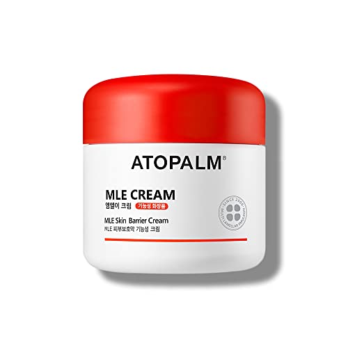 ATOPALM MLE Crema 65ml (NUEVO), para Pieles Sensibles, 48 Horas de Hidratación Larga, Fortalecimiento de la Barrera de la Piel, Enrojecimiento, Eczema, Ceramida, Bebés a Adultos, Grado Verde EWG