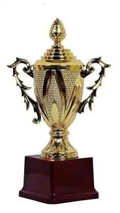 BAREEZE PURE Trophy for Winners | Metallic Fiber Gold Award Cup 7 Inch | Trophy for Party Celebrations, Ceremony, Appreciation Gift, Sport, Academy | Dancing Trophy | Pack of 1 (B09XXSW339) Amazon Price History, Amazon Price Tracker