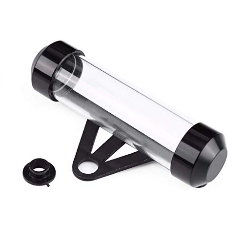 Porte Vignette Assurance Moto, Moto Tax Tube Holder, Noir Tube De Moto Imperméable À l'eau Taxes Disque Support, Cylindrique Moto Tube à Disque Titulaire...