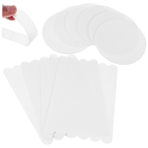FOMIYES 30pcs Non Slip Shower Stickers Adhesive Decals for Bathtub Safety Stylish Strip Designs Easy Installation Durable Peva Material