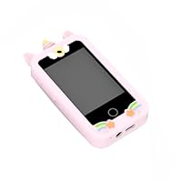 Kids Smart Phone for Girls, Toddler Girl Learning Toy Phone with Dual Camera