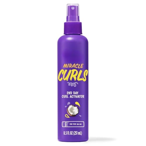 Miracle Curls 2nd Day Curl Activator Spray Gel 8.5 fl oz