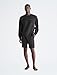 Calvin Klein Men's Modern Cotton Lounge Crewneck Sweatshirt, Black, Large