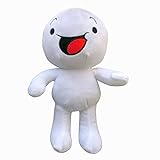 ZOKOL Oddballss Doll Plush Cartoon Stuffed Plush Pillow,Lovely Big White 9.8' Stuffed Animal Toy for Movie Fans Gift, Suitable for Fans, Children, Girls, Boys and Friends