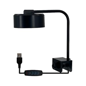 Acquario Light, Fish Tank Lamp, Usb Led Lighting, 3 modalità di illuminazione, Waterproof Fresh and Saltwater Use, Underwater Aquarium, for Plants 6.1×2.36×5.35