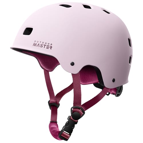 Image of OutdoorMaster Skateboard Cycling Helmet - Two Removable Liners Ventilation Multi-Sport Scooter Roller Skate Inline Skating Rollerblading for Kids, Youth & Adults