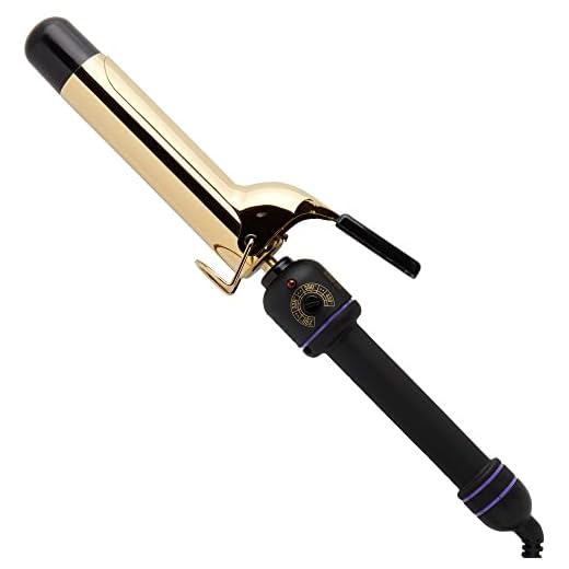 Hot Tools Signature Series Gold Curling Iron/Wand, 1.25 Inch