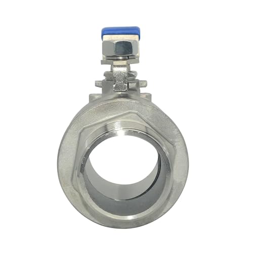 Robinet à boisseau sphérique en acier inoxydable durable de filetage 1/2 pouce BSP - 4