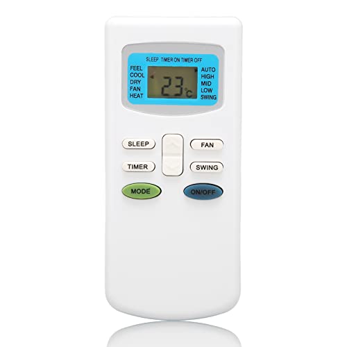 Garsent Mando a Distancia Universal para Aire Acondicionado Compatible con TCL, Dronic, Klimaire, Pioneer, Ciac, Airton, Dronic, Fujico, Universal Asia, Airmaster, Ayre, Titan