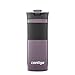 Contigo Byron Vacuum-Insulated Stainless Steel Travel Mug with Leak-Proof Lid, Reusable Coffee Cup or Water Bottle, BPA-Free, Keeps Drinks Hot or Cold for Hours, 20oz, Dark Plum