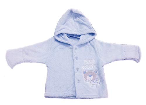 Image of Bold N Elegant Standard Length Winter Wear Infant Warm Fur Jacket With Hood Baby Boy's Girl Jersey Soft Thick Full Sleeve Hood Jacket For 0-2 Year Kids