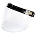 Produktbild Blesiya Flip Up Down Visierlinse für 3 Snap Motorcycle Retro Open Face Helme - Klar