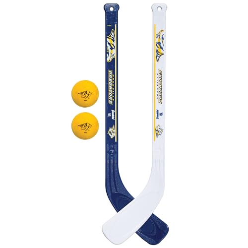 Franklin Sports Predators Nashville ensemble bâton hockey NHL mini