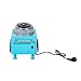 HOMCOM Máquina de Algodón de Azúcar Eléctrica Profesional Estilo Retro Regalo Infantil...