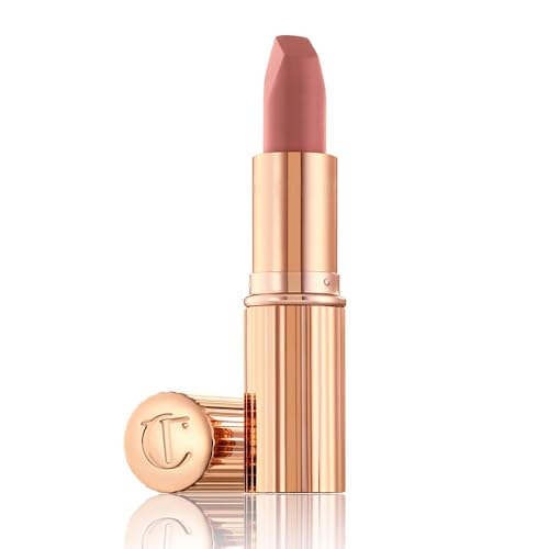 Charlotte Tilbury Matte Revolution Lipstick - Long Lasting, Matte Lipstick with Buildable Color & Lip-Loving Ingredients - Creamy, Easy to Blend Formula - Pillow Talk Original